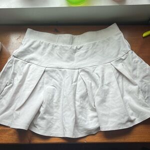 pleated tennis skirt